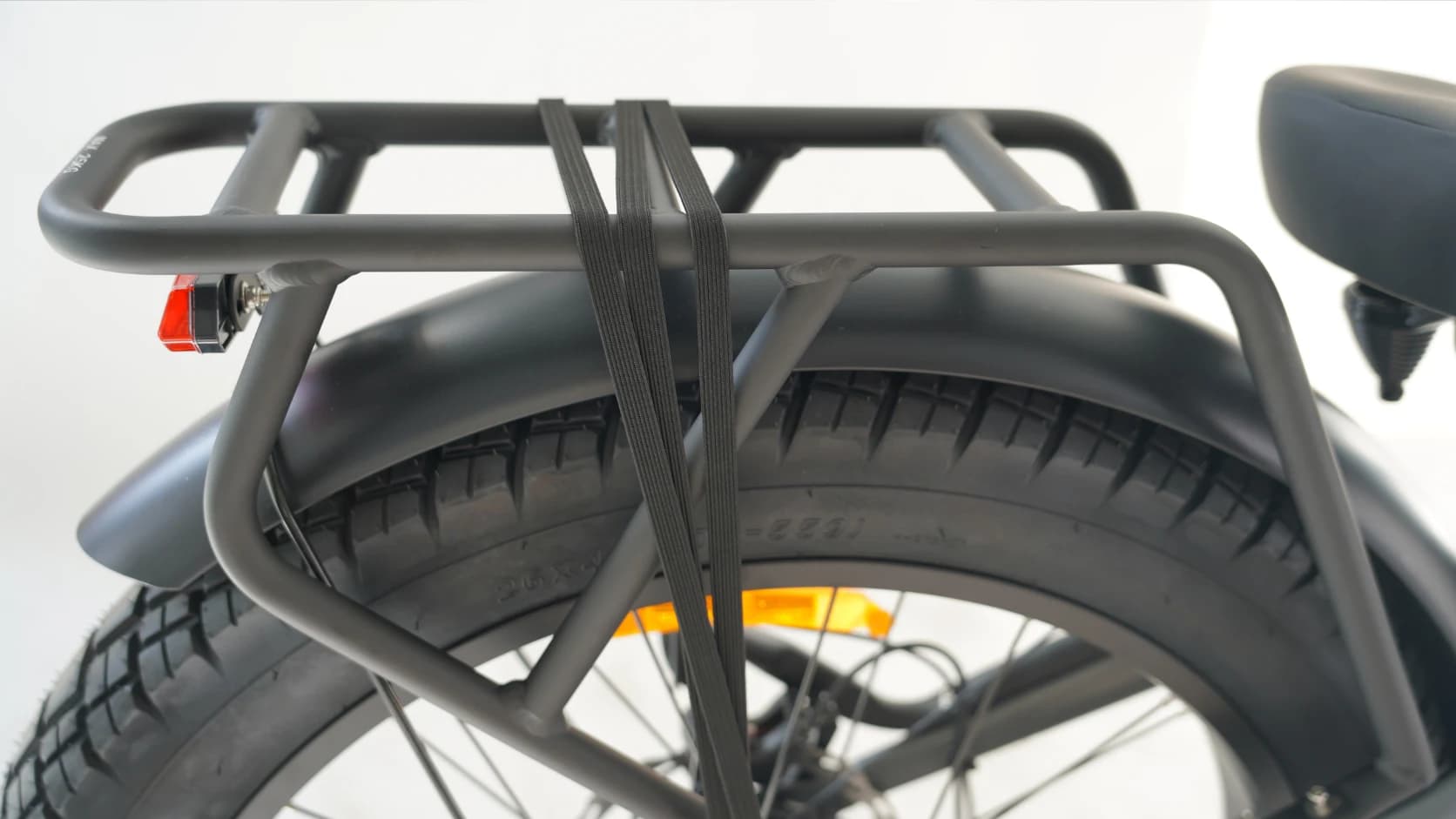 The Heritage — rear rack and bungees