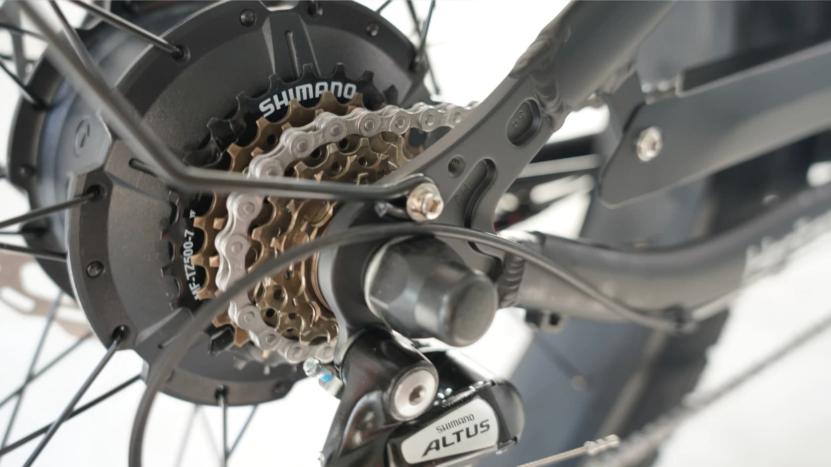 The Heritage — Shimano cassette close-up